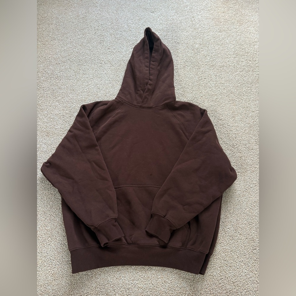 Aritzia Dark Brown Hoodie